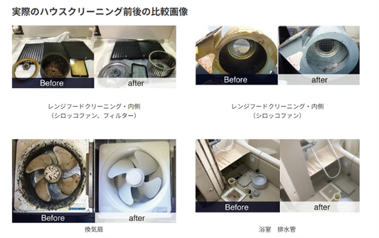 楽天市場「クリーニングラボ」のハウスクリーニング（大掃除向け）